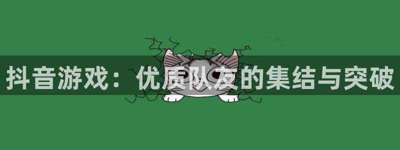 亿万28官网注册方法有哪些：抖音游戏：优质队友的集结与突破