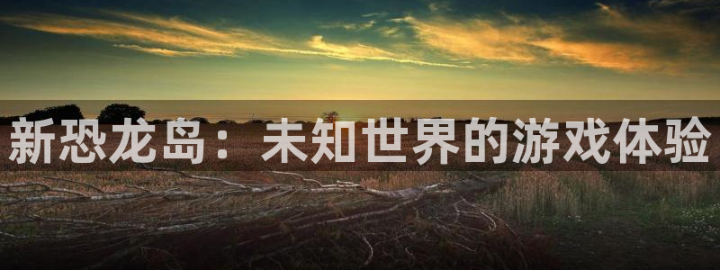 亿万28子年度最佳图书：新恐龙岛：未知世界的游戏体验